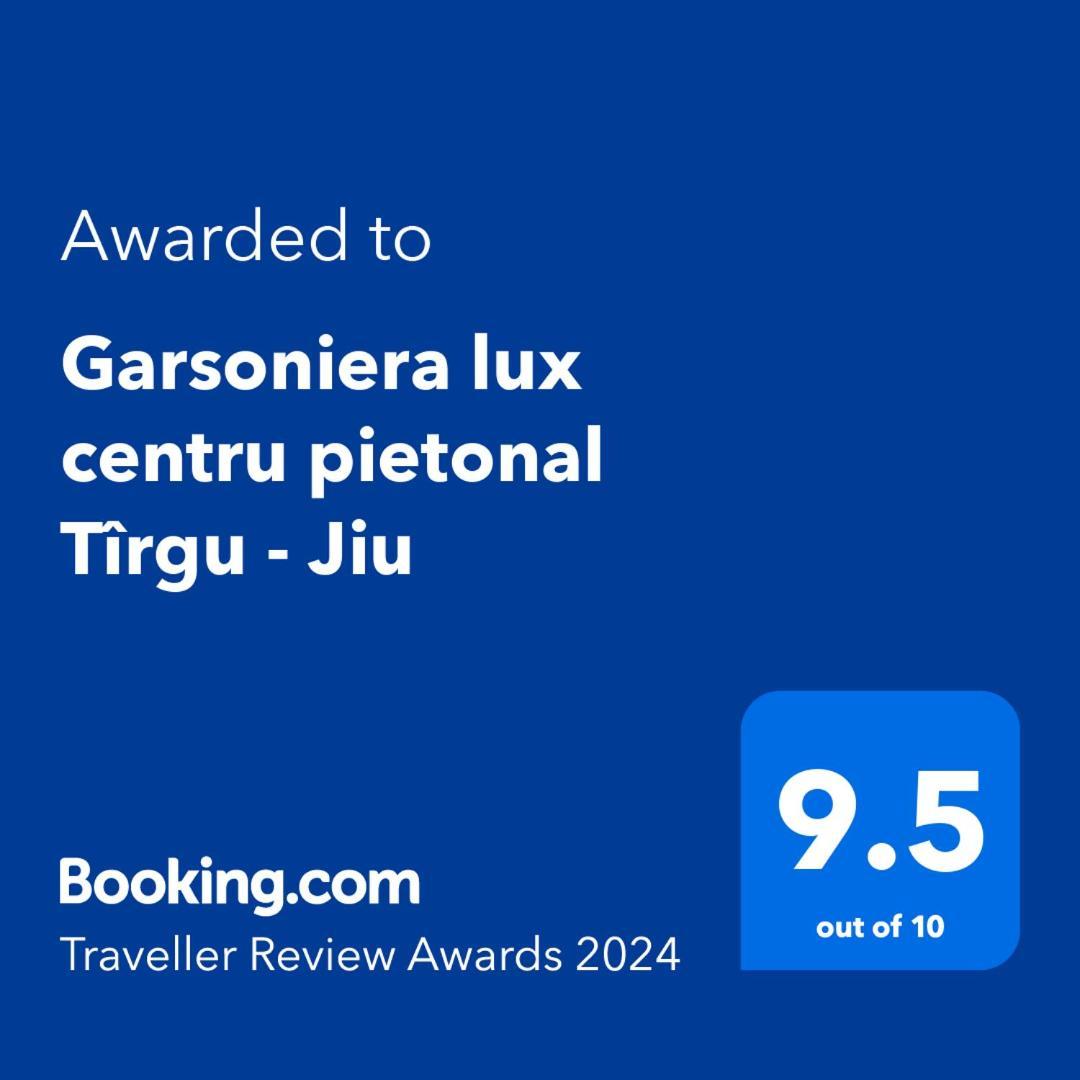 Garsoniera Lux Centru Pietonal Tirgu - Jiu Apartamento Târgu Jiu Exterior foto
